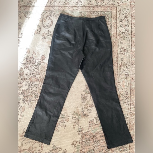 Vintage Leather Pants - Picture 4 of 5